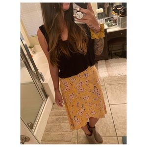 No Boundaries high low skirt